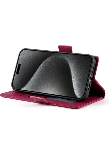 Samsung Galaxy A15 Iş Cüzdan Günlük Kullanım Flip Kart Yuvaları Için Flip Case (Yurt Dışından)
