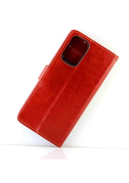 Xiaomi Redmi Not 10 Için Flip Case 4g Kickstand Manyetik Kapatma Kartı Pu (Yurt Dışından) modelleri