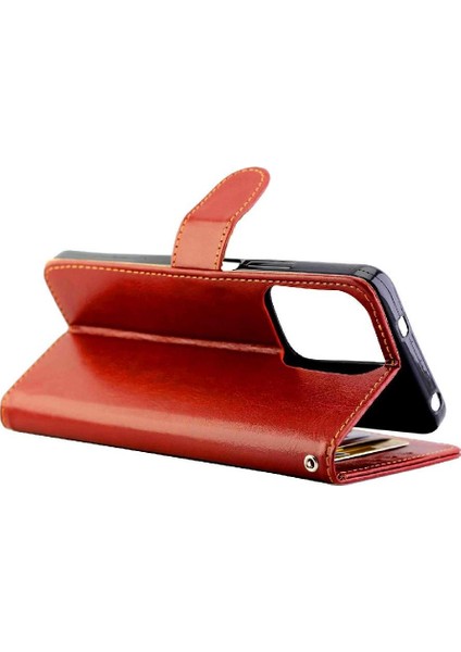 Xiaomi Redmi Not 12 Için Flip Case 4g Kickstand Manyetik Kapatma Kartı Pu (Yurt Dışından) fiyatları