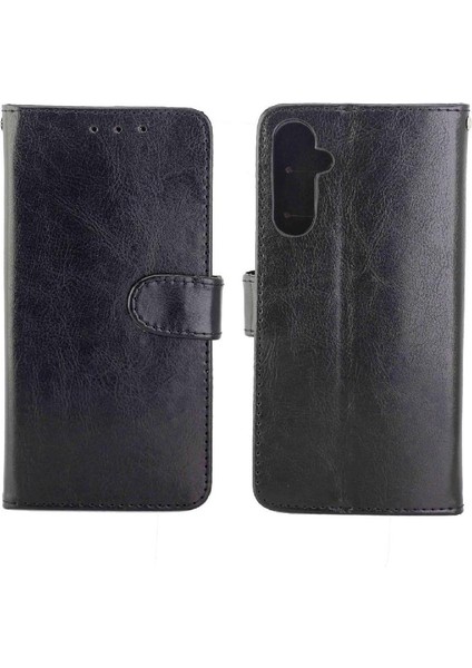 Samsung Galaxy M34 5g Darbeye Kickstand Kart Tutucu Pu Için Flip Case (Yurt Dışından)