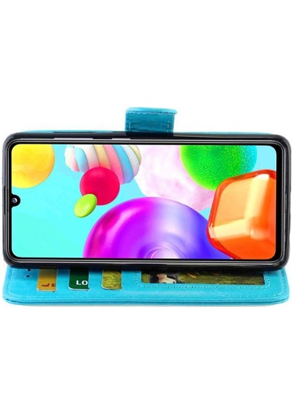 Samsung Galaxy Shockproof Darbeye Kickstand Manyetik Kapatma Pu Için Flip Case (Yurt Dışından)