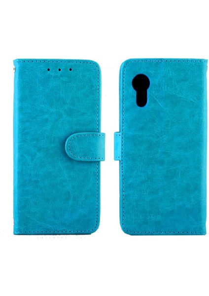 Samsung Galaxy Xcover 5 Kart Tutucu Manyetik Kapatma Pu Için Flip Case (Yurt Dışından)