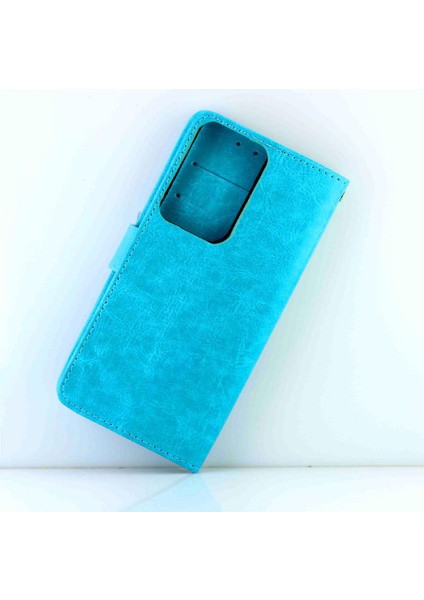 Samsung Galaxy S21 Ultra 5g Kart Tutucu Kickstand Manyetik Için Flip Case (Yurt Dışından)