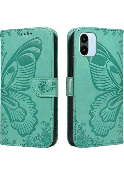 Xiaomi Redmi A1 Için Flip Case Yüksek Kalite Deri Ayrılabilir El Kayışı (Yurt Dışından)