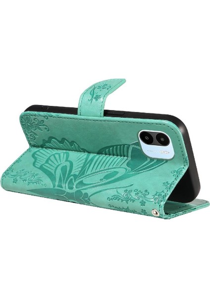 Xiaomi Redmi A1 Için Flip Case Yüksek Kalite Deri Ayrılabilir El Kayışı (Yurt Dışından) modelleri