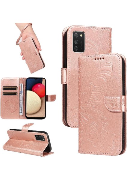 Samsung Galaxy A02S Ayrılabilir El Kayışı ile Yüksek Kalite Için Flip Case (Yurt Dışından)