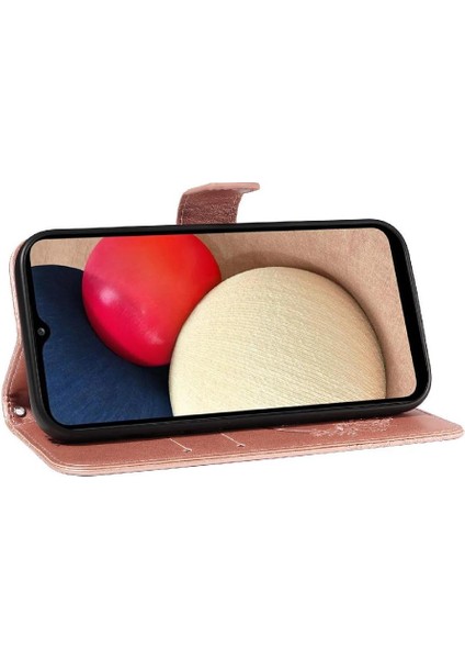 Samsung Galaxy A02S Ayrılabilir El Kayışı ile Yüksek Kalite Için Flip Case (Yurt Dışından)