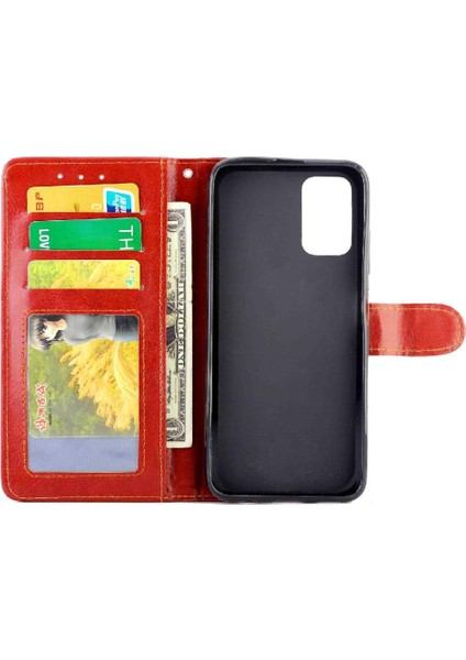 Samsung Galaxy F52 5g Kart Tutucu Manyetik Kapatma Kickstand Için Flip Case (Yurt Dışından) indirimleri