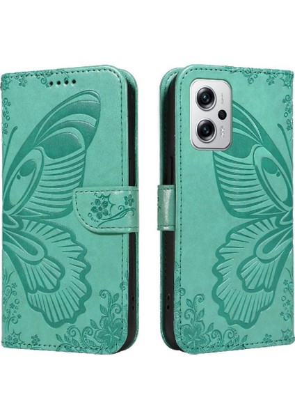 Xiaomi Redmi Not 12T Pro Için Flip Case Kredi Kartı Yuvası ile Yüksek Kalite (Yurt Dışından)