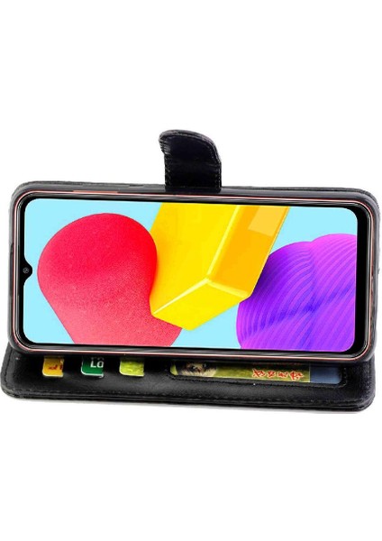 Samsung Galaxy M13 4g Pu Deri Kart Tutucu Kickstand Için Flip Case (Yurt Dışından) modelleri