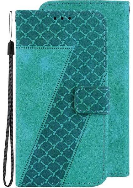 Telefon Kılıfı Için IPhone 16 Pro Max Kart Yuvası Fonksiyonu Cüzdan Flip Folio Pu (Yurt Dışından)