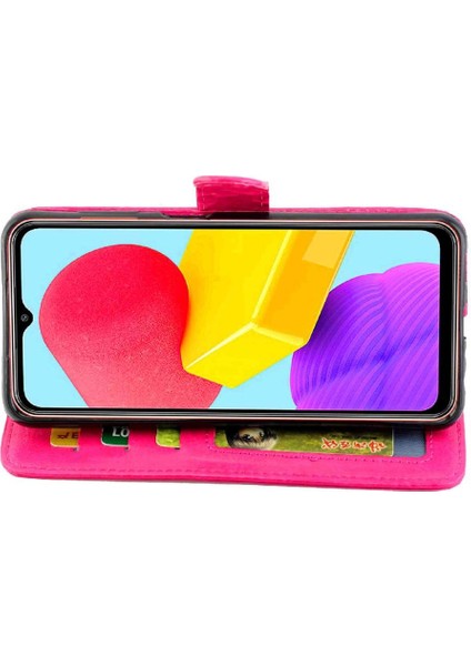 Samsung Galaxy M13 4g Pu Deri Kart Tutucu Kickstand Için Flip Case (Yurt Dışından) modelleri