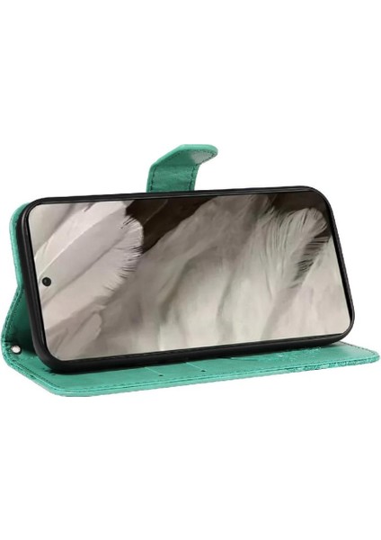 Google Piksel 8 Ayrılabilir El Kayışı Yüksek Kaliteli Deri Için Flip Case (Yurt Dışından)