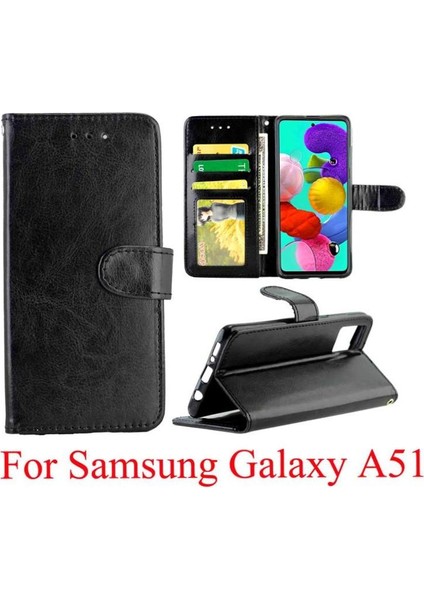 Samsung Galaxy A51 Için Flip Case Pu Deri Manyetik Kapatma Darbeye (Yurt Dışından) fırsatları