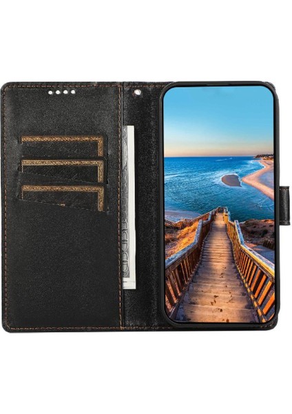 IPhone Se 4 Için Flip Case Üç Kart Yuvaları Darbeye Şok Emici (Yurt Dışından)