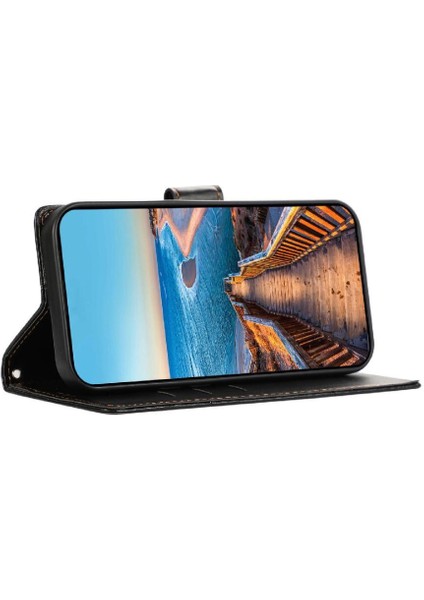 IPhone Se 4 Için Flip Case Üç Kart Yuvaları Darbeye Şok Emici (Yurt Dışından)