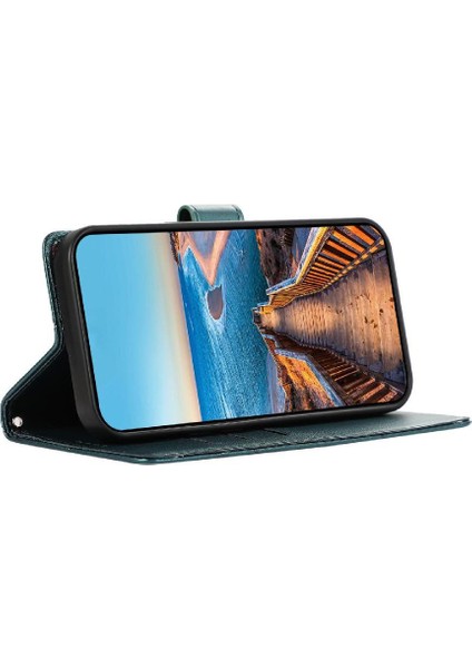 IPhone Se 4 Için Flip Case Üç Kart Yuvaları Darbeye Şok Emici (Yurt Dışından)