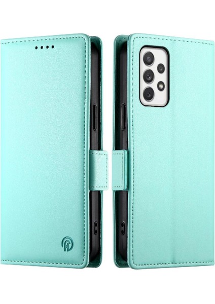 Samsung Galaxy A72 5g Flip Iş Günlük Kullanım Cüzdan Kartı Için Flip Case (Yurt Dışından)