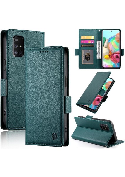 Samsung Galaxy A71 4g Günlük Kullanım Için Flip Case Cüzdan Iş Çevirme Kartı (Yurt Dışından) modelleri