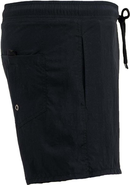 Siyah Su Itici Özellikli Naylon Kumaş Düz Renk Basic Erkek Plaj Deniz Şort Mayo - 540-SIYAH fırsatları