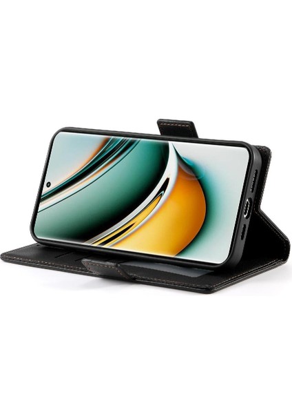 Realme 11 Pro Flip Kartvizit Yuvaları Cüzdan Günlük Kullanım Için Flip Case (Yurt Dışından)
