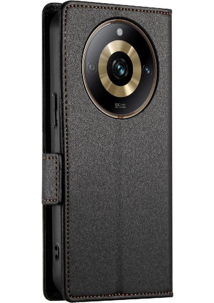 Realme 11 Pro Flip Kartvizit Yuvaları Cüzdan Günlük Kullanım Için Flip Case (Yurt Dışından)