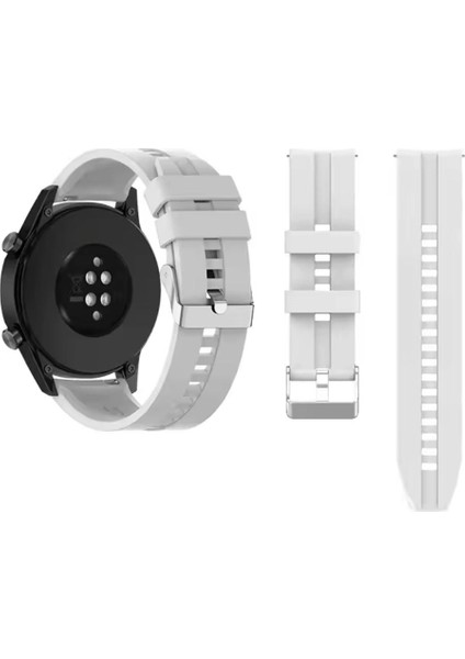 Huawei Gt / Gt2 / Gt2 Pro / Gt3 / Gt4 46MM - Samsung Gear Watch 46MM Silikon Kordon Kayış