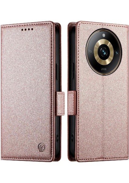 Realme 11 Pro Flip Kartvizit Yuvaları Cüzdan Günlük Kullanım Için Flip Case (Yurt Dışından)