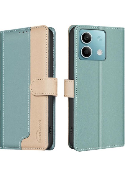 Xiaomi Redmi Not 13 Için Flip Case 4g Kart Yuvaları Tutucu Kickstand Flip Tpu (Yurt Dışından)