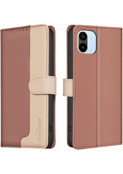 Xiaomi Redmi A2 Kart Yuvaları Tutucu Kickstand Rfıd Engelleme Için Flip Case (Yurt Dışından)