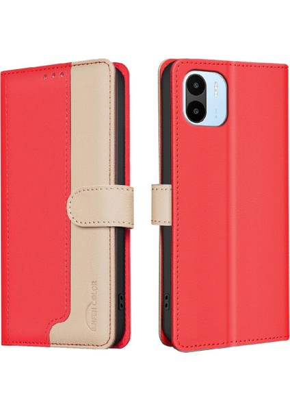 Xiaomi Redmi A2 Kart Yuvaları Tutucu Kickstand Rfıd Engelleme Için Flip Case (Yurt Dışından)