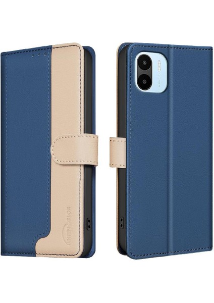 Xiaomi Redmi A1 Artı Rfıd Engelleme Darbeye Tpu Iç Kapak Için Flip Case (Yurt Dışından)