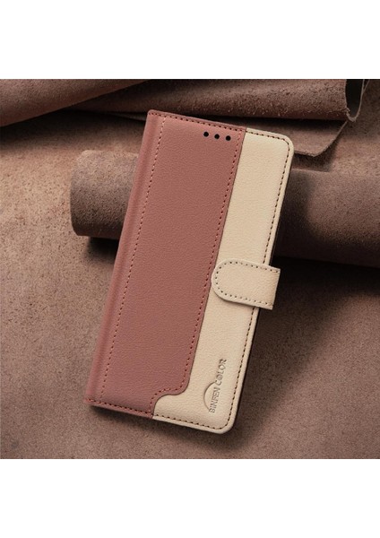 Xiaomi Redmi 12 4g Için Flip Case Kickstand Flip Folio Darbeye Tpu Iç (Yurt Dışından)