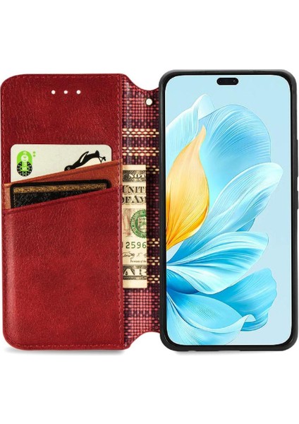 Honor 200 Lite Flip Kapak Için Flip Case Zarif Iş Moda Tasarımı (Yurt Dışından)