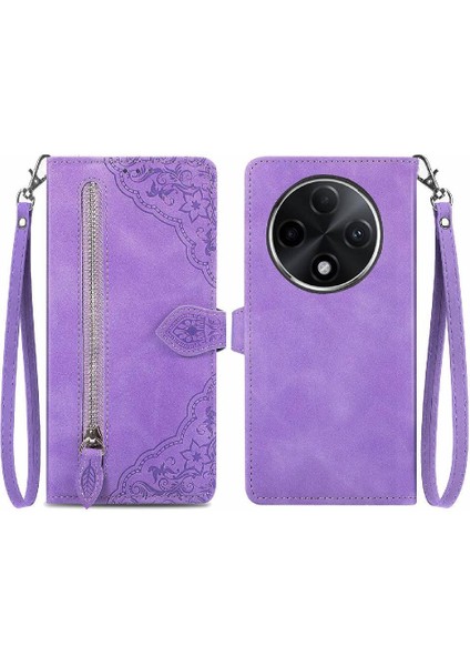 Oppo A3 Pro Çoklu Kart Yuvası Iş Için Flip Case Çok Renkli Cüzdan Flip (Yurt Dışından)