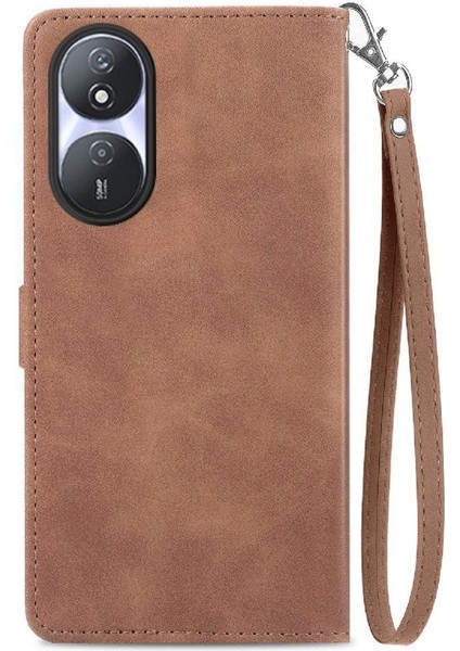 Honor Oynamak Için Flip Case 50 Artı Flip Fermuar Tarzı Cüzdan Çoklu Kart Yuvası (Yurt Dışından)