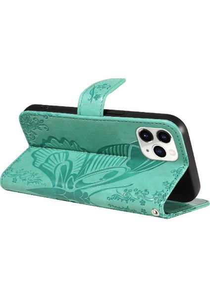 IPhone 11 Için Flip Case Pro Max Ayrılabilir El Kayışı Yüksek Kaliteli Deri (Yurt Dışından)