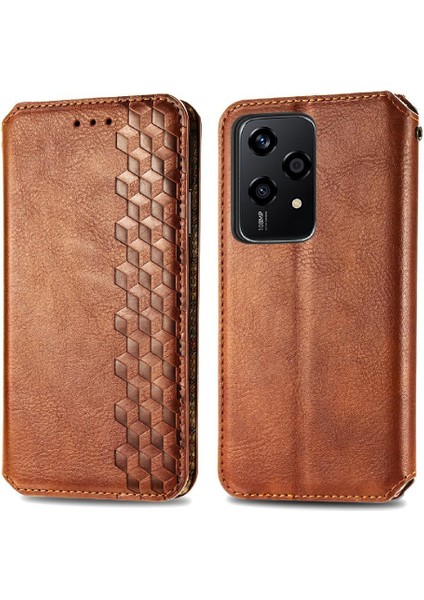 Honor 200 Lite Flip Kapak Için Flip Case Zarif Iş Moda Tasarımı (Yurt Dışından)