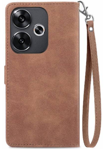 Xiaomi Poco F6 Cüzdan Çok Renkli Iş Flip Fermuar Tarzı Için Flip Case (Yurt Dışından)