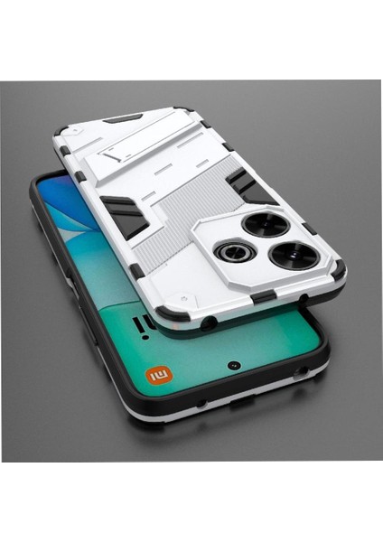 Xiaomi Redmi Için Kılıf 13 4g Sağlam Askeri Kickstand Koruyucu Kapak (Yurt Dışından) fırsatları
