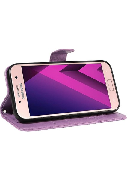 Kredi Kartı Yuvası ile Samsung Galaxy A3 2017 Için Flip Case Yüksek Kalite (Yurt Dışından)