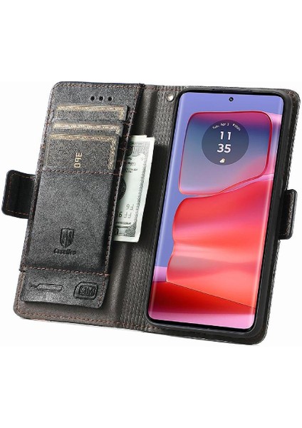 Motorola Edge 50 Pro Cüzdan Ekleme Çok Renkli Çoklu Kart Için Flip Case (Yurt Dışından) fırsatları