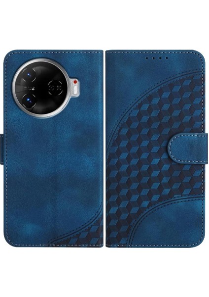 Tecno Camon 30 Pro Flip Iş Pu Deri Flip Kapak Kartı Için Flip Case (Yurt Dışından)