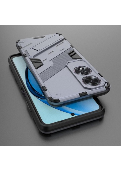 Oppo A60 4g Kickstand Koruyucu Kapak Için Kılıf Sağlam Askeri (Yurt Dışından) modelleri