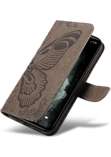 IPhone 11 Için Flip Case Pro Max Ayrılabilir El Kayışı Yüksek Kaliteli Deri (Yurt Dışından)