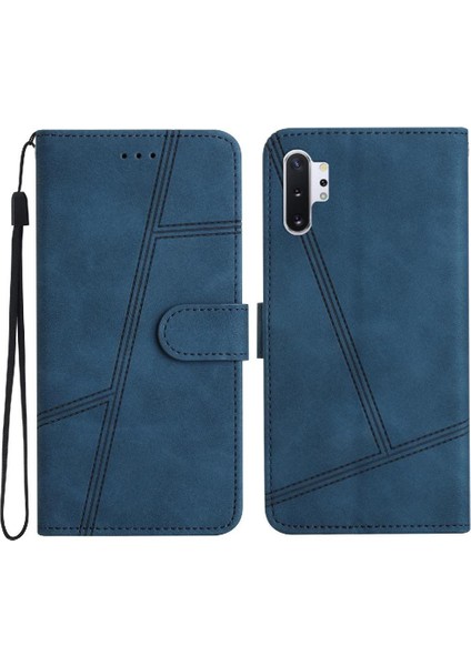 Samsung Galaxy Not 10 Için Flip Case Artı Tam Koruma Flip Folio Bilek (Yurt Dışından)