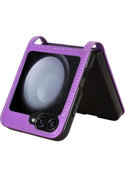 Samsung Galaxy Z Flip 6 Için Kickstand Kapak Kart Tutucu Manyetik (Yurt Dışından) modelleri
