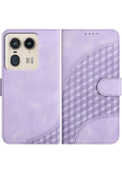 Motorola Moto X50 Ultra Pu Deri Flip Kapak Için Flip Case Darbeye (Yurt Dışından)