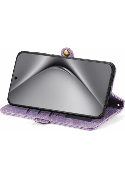 Huawei Pura 70 Pro Için Flip Case Artı Darbeye Deri Kılıf Kapak Çevirin (Yurt Dışından)