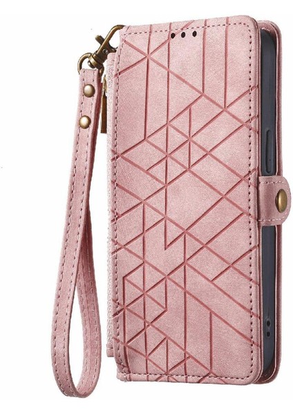 Xiaomi Poco F6 Deri Kılıf Için Flip Case Darbeye Basit Iş Çevirme (Yurt Dışından)